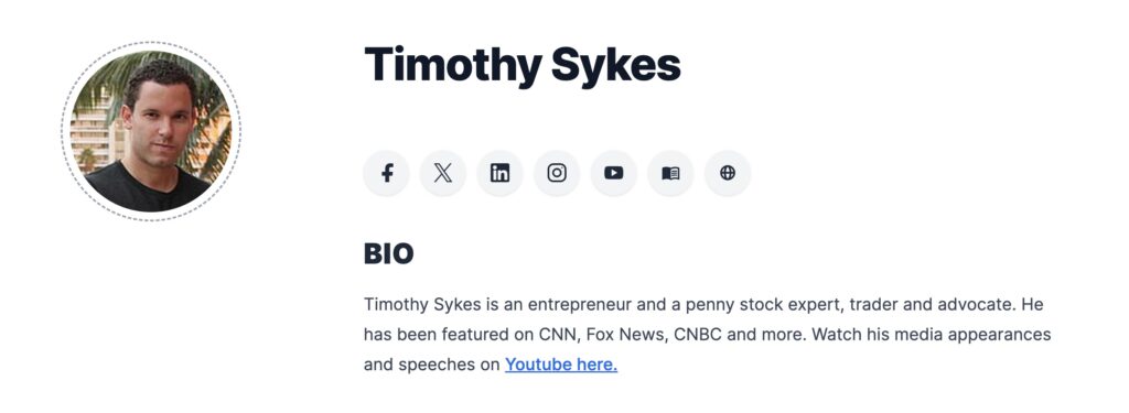 Timothy Sykes